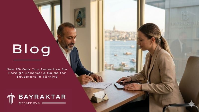 Professional legal consultation at an office in Türkiye overlooking the Bosphorus, representing international investment and tax law services for the 2026 fiscal reforms.