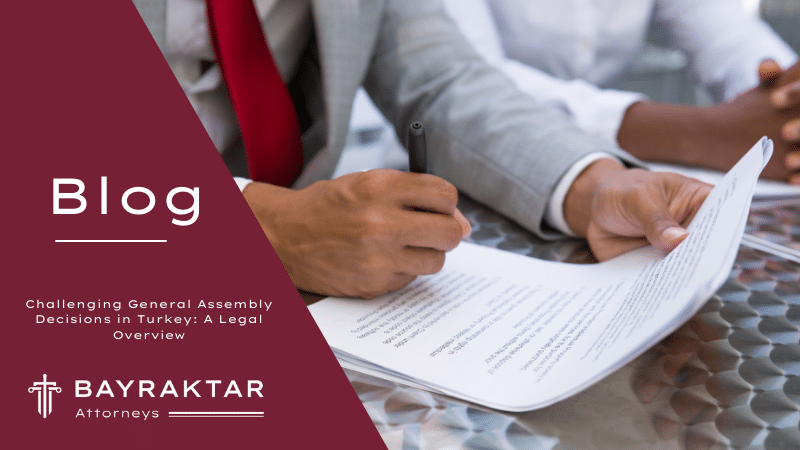 Challenging General Assembly Decisions in Turkey: A Legal Overview