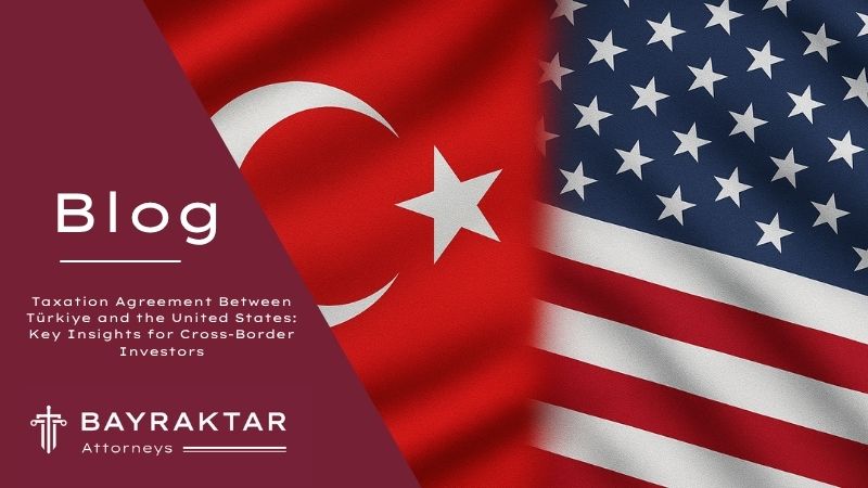 Turkish and American flags side by side symbolizing cooperation and cross-border taxation between Türkiye and the United States